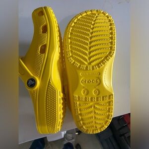 Crocs, new, daughter may have worn once, size 9